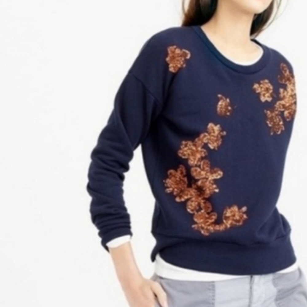 Original jcrew sweatshirt.  Great for fall and layering.